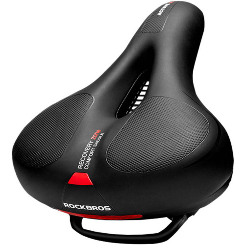 Rockbros Distributor - 5905316146594 - RBS128 - Rockbros AQ-6090R Bicycle Saddle (black-red) - B2B homescreen