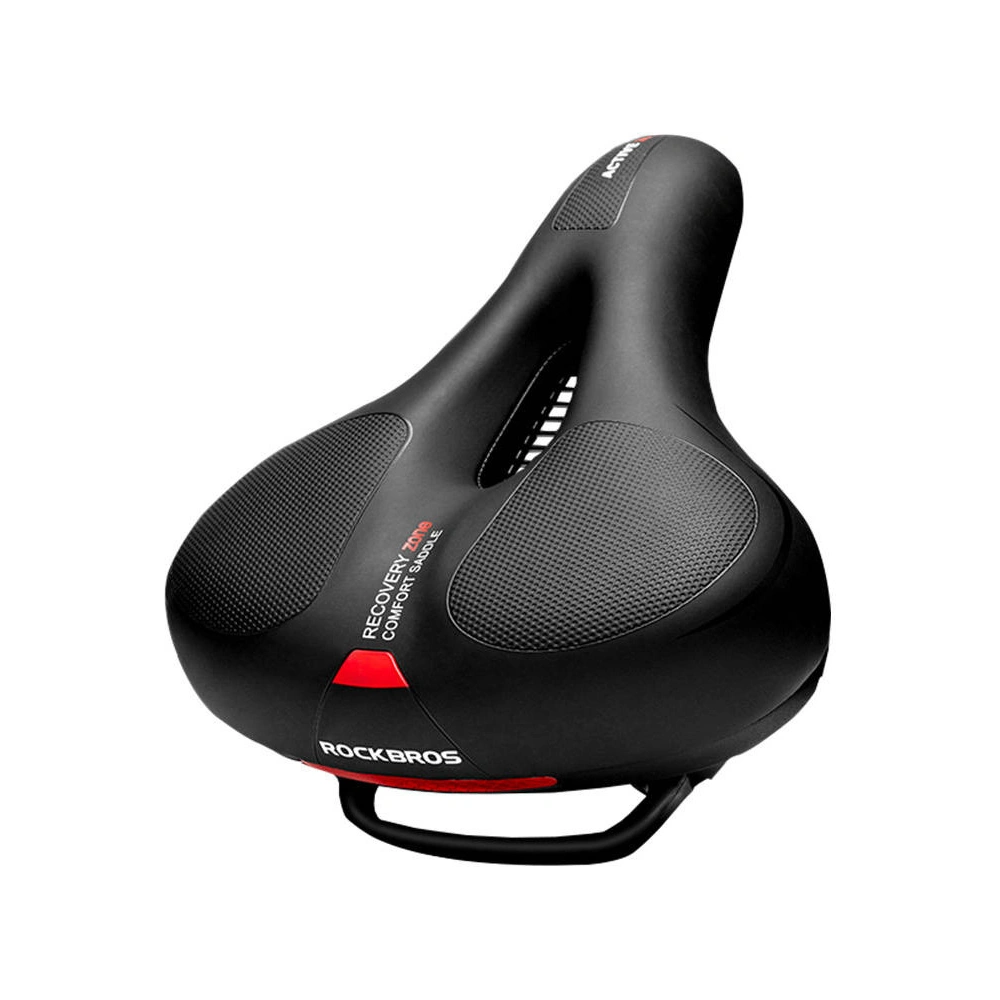 Hurtownia GSM - Siodeț de bicicletă Rockbros AQ-6090R (negru-roșu) - RBS128 - {ean13} - Hurt