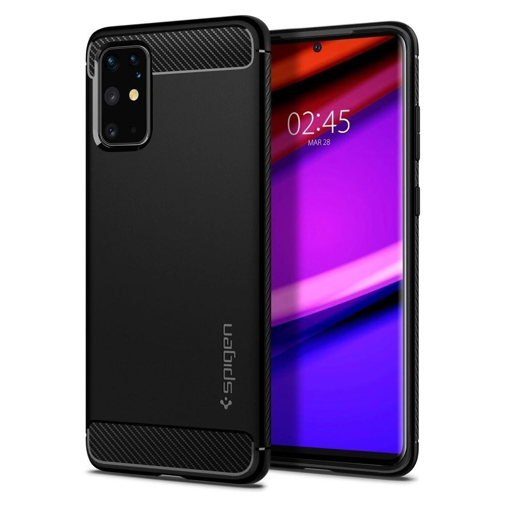 Hurtownia GSM - Spigen Samsung Carcasă Rugged Armor Galaxy S20+ Plus negru mat - SPN517BLK - {ean13} - Hurt