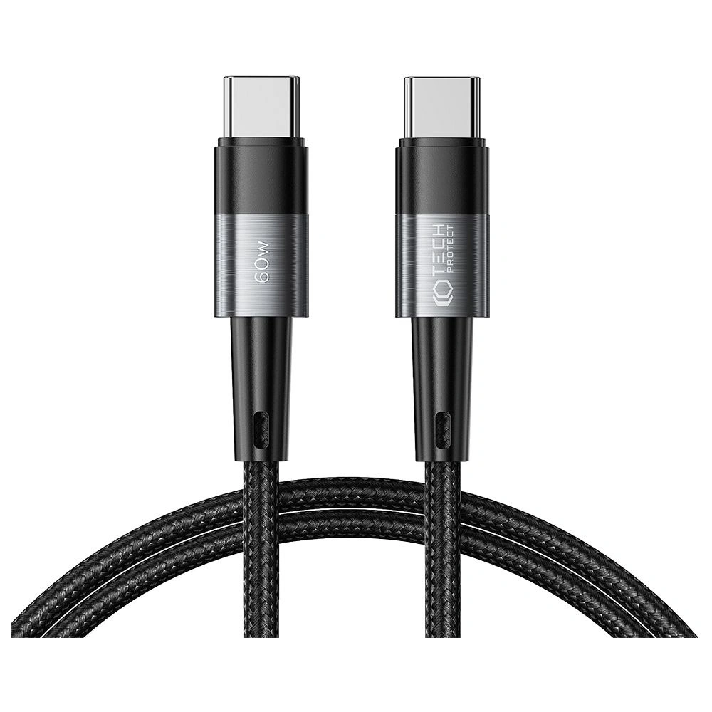 Hurtownia GSM - Kabel Tech-Protect Ultraboost USB-C PD 60W 3A 100cm Šedý - THP2022 - {ean13} - Hurt