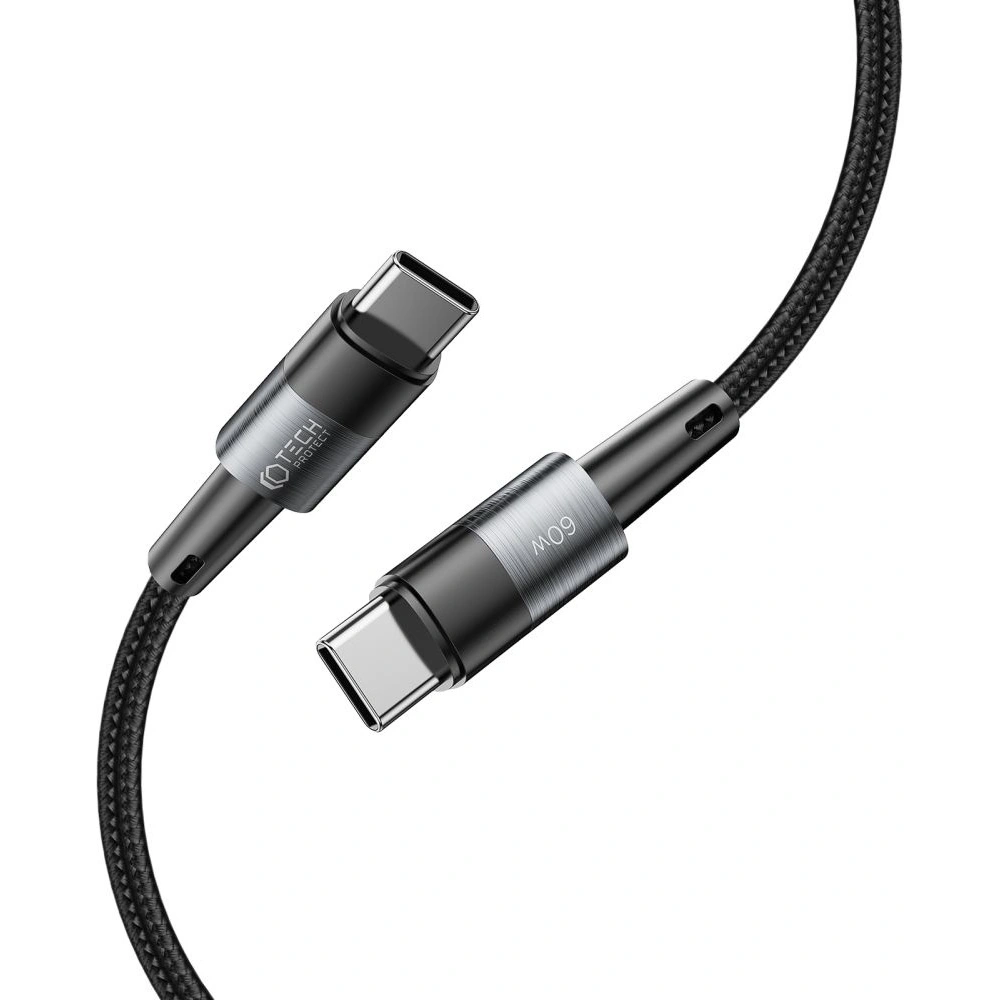Hurtownia GSM - Kabel Tech-Protect Ultraboost USB-C PD 60W 3A 100cm Šedý - THP2022 - {ean13} - Hurt