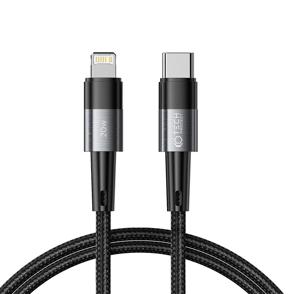 Hurtownia GSM - Kabel Tech-Protect Ultraboost Lightning PD 20W 3A 100cm Grau - THP2023 - {ean13} - Hurt