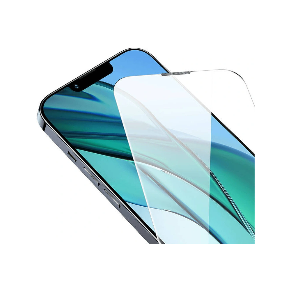 Hurtownia GSM - Szkło hartowane Baseus Corning Apple iPhone 14/13/13 Pro z filtrem przeciwpyłowym - BSU4222 - {ean13} - Hurt