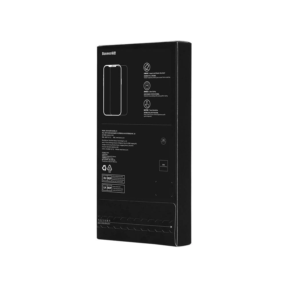 Wholesale Baseus Corning Tempered Glass Apple iPhone 14/13/13 Pro with dust filter - BSU4222 - {ean13} - Hurt
