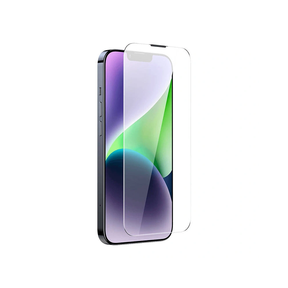 Hurtownia GSM - Edzett üveg Baseus Corning Apple iPhone iPhone 14 Plus / 15 Plus porvédő szűrővel - BSU4223 - {ean13} - Hurt