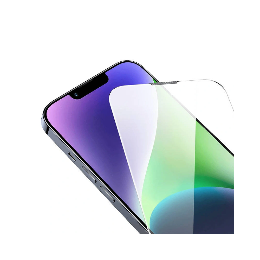 Hurtownia GSM - Edzett üveg Baseus Corning Apple iPhone iPhone 14 Plus / 15 Plus porvédő szűrővel - BSU4223 - {ean13} - Hurt