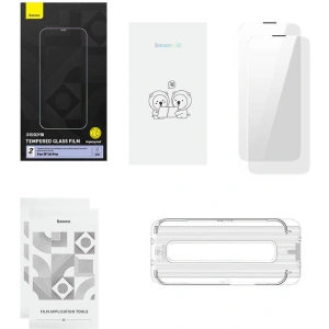 Hurtownia GSM - Sticlă securizată Baseus Corning Apple iPhone 14 Pro cu filtru împotriva prafului - BSU4224 - {ean13} - Hurt
