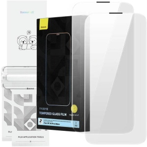 Hurtownia GSM - Gehärtetes Glas Baseus Corning Apple iPhone 14 Pro Max mit Staubfilter - BSU4225 - {ean13} - Hurt