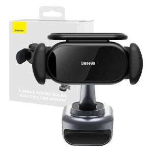 Wholesale Baseus T-Space Series Solar Electric Car Mount (black) - BSU4226 - {ean13} - Hurt