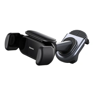 Hurtownia GSM - Elektrischer Auto-Halter Baseus T-Space mit Solarladegerät (schwarz) - BSU4226 - {ean13} - Hurt
