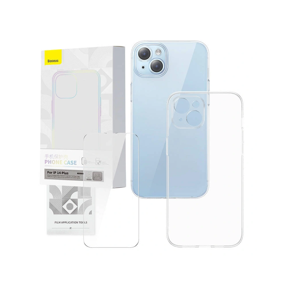 Hurtownia GSM - Set husă + sticlă Baseus Corning Apple iPhone 14 Plus / 15 Plus - BSU4228 - {ean13} - Hurt