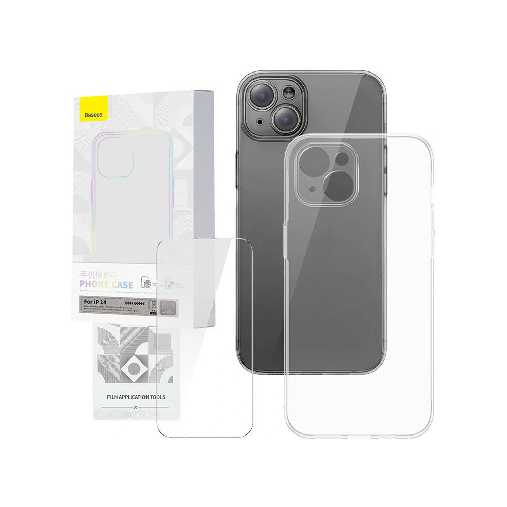 Hurtownia GSM - Set husă + sticlă Baseus Corning Apple iPhone 14 - BSU4230 - {ean13} - Hurt