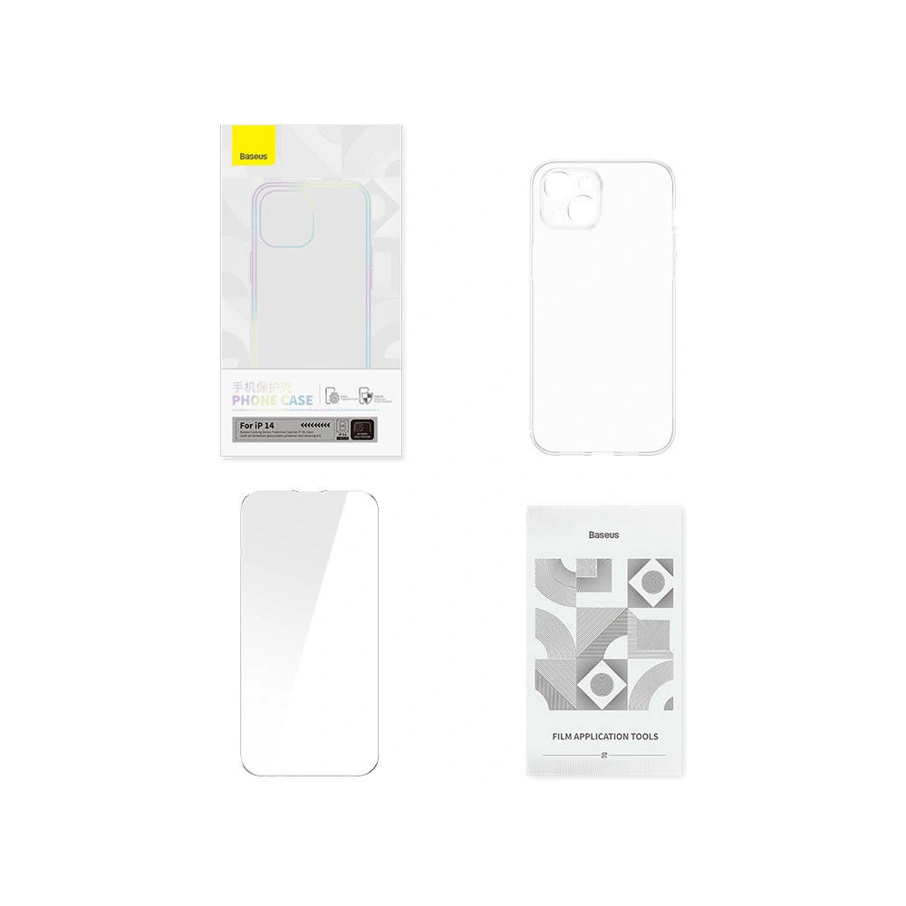 Hurtownia GSM - Set husă + sticlă Baseus Corning Apple iPhone 14 - BSU4230 - {ean13} - Hurt