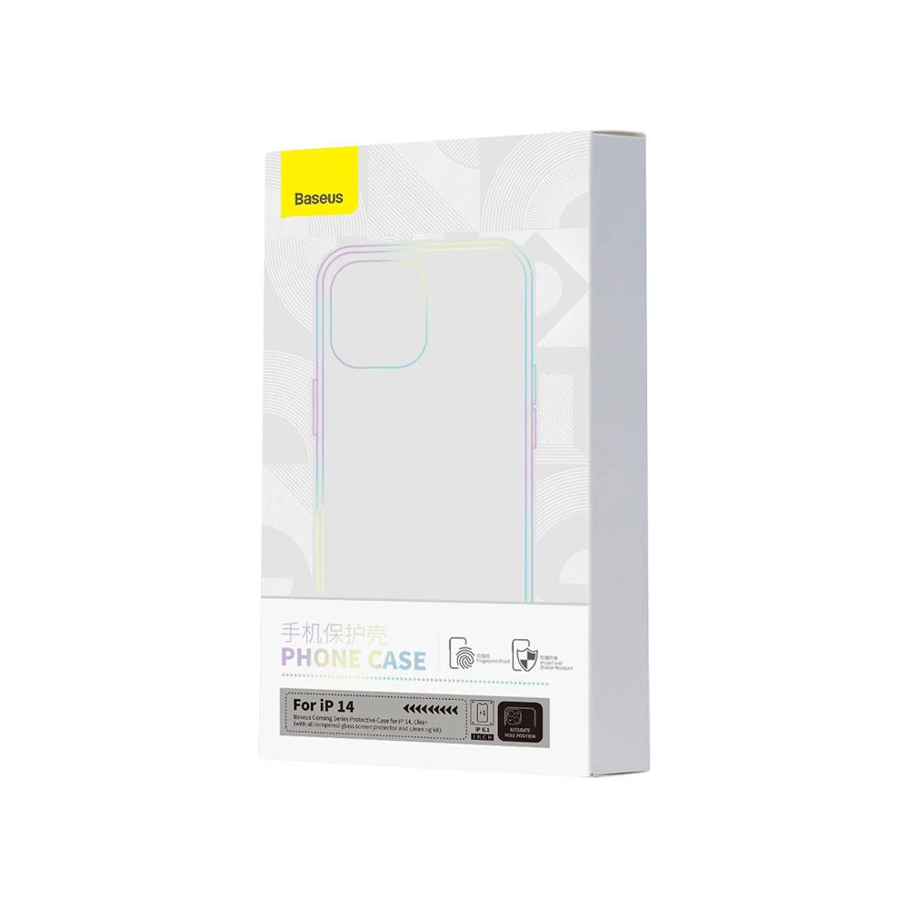 Hurtownia GSM - Set husă + sticlă Baseus Corning Apple iPhone 14 - BSU4230 - {ean13} - Hurt