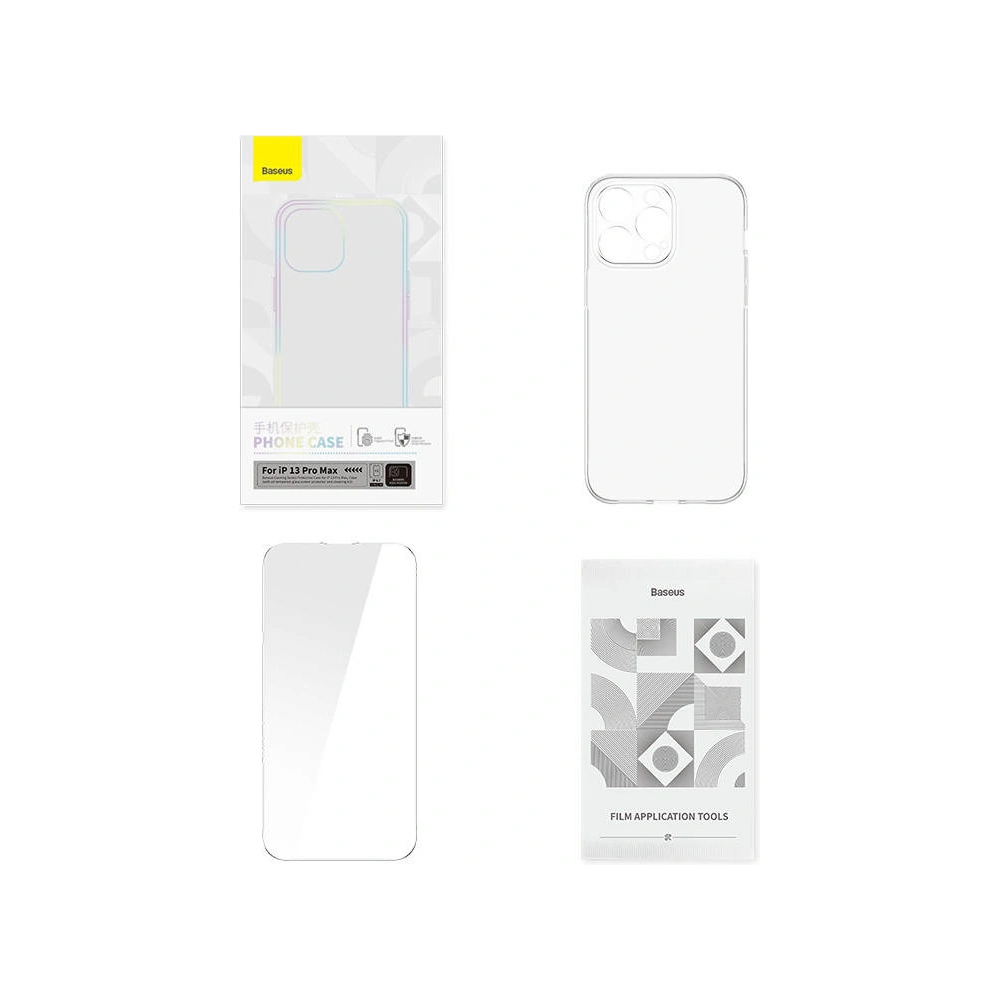 Hurtownia GSM - Set husă + sticlă Baseus Corning Apple iPhone 13 Pro Max - BSU4231 - {ean13} - Hurt