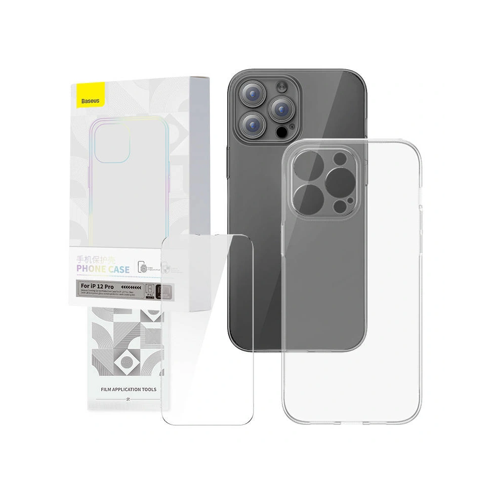Hurtownia GSM - Sada pouzdra + sklo Baseus Corning Apple iPhone 12 Pro - BSU4235 - {ean13} - Hurt