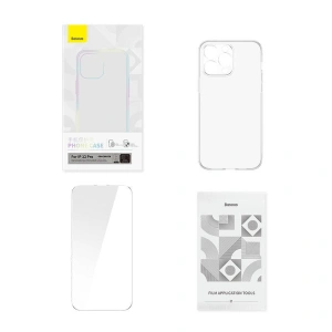 Hurtownia GSM - Set husă + sticlă Baseus Corning Apple iPhone 12 Pro - BSU4235 - {ean13} - Hurt