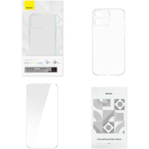 Hurtownia GSM - Sada pouzdra + sklo Baseus Corning Apple iPhone 12 - BSU4236 - {ean13} - Hurt