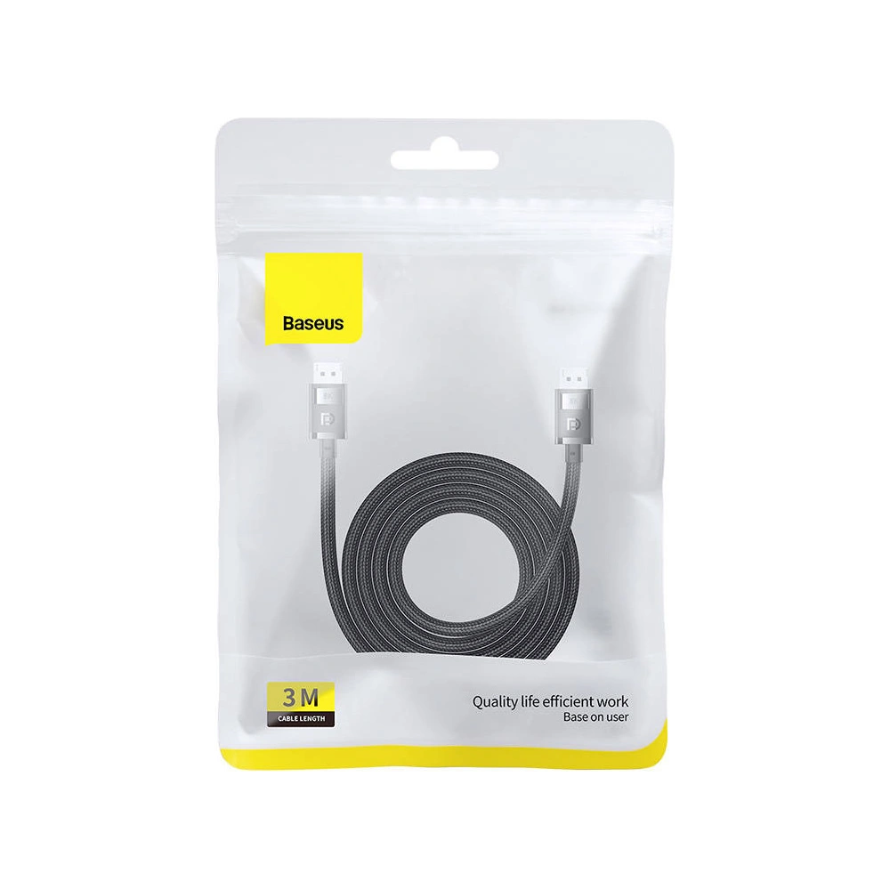 Hurtownia GSM - Kabel Baseus High Definition DP 8K/DP 8K 3m (schwarz) - BSU4256 - {ean13} - Hurt