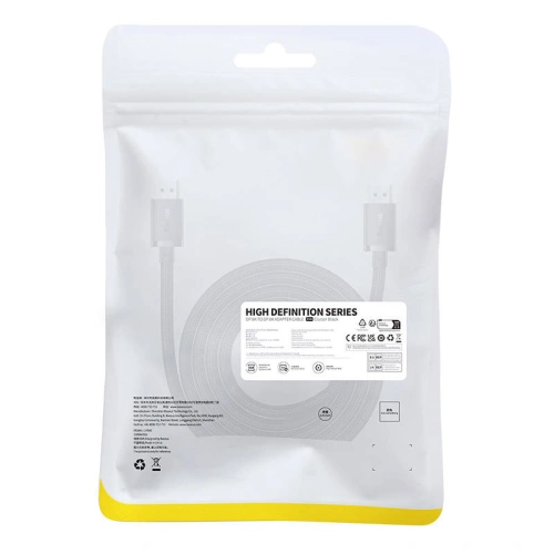 Kabel Baseus High Definition DP 8K/DP 8K 3m (czarny)