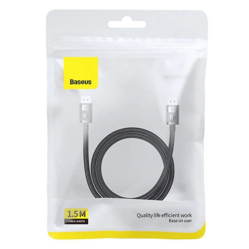 Kabel Baseus High Definition DP 8K/DP 8K 1,5 m (czarny)