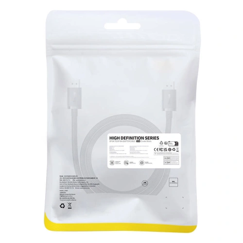 Kabel Baseus High Definition DP 8K/DP 8K 1,5 m (czarny)