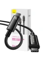 Kabel Baseus Tungsten Gold USB-C/USB-C 240W 2m (černý)