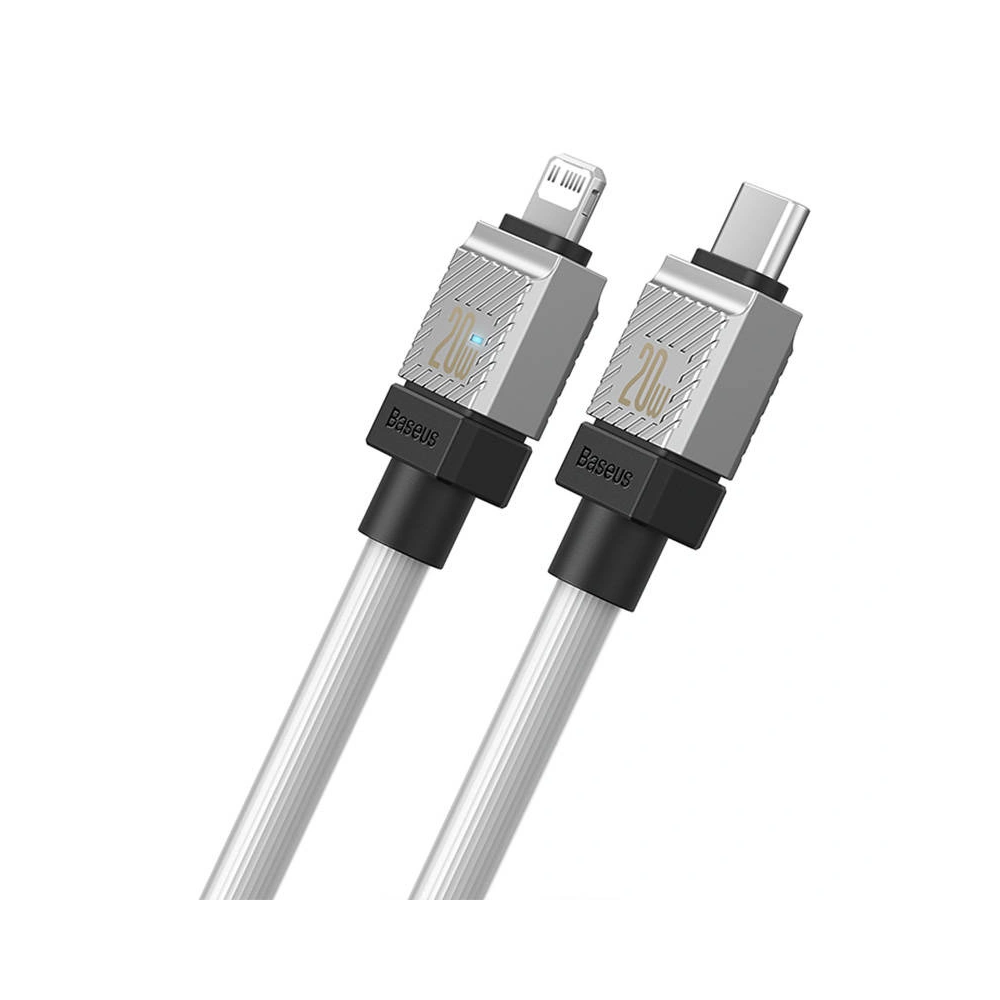 Hurtownia GSM - Kabel Baseus CoolPlay Series USB-C/Lightning 20W 1m (bílý) - BSU4262 - {ean13} - Hurt