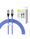 Kábel Baseus CoolPlay Sorozat USB-C/Lightning 20W 1m (lila)