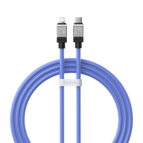 Kabel Baseus CoolPlay Series USB-C/Lightning 20W 1m (fioletowy)