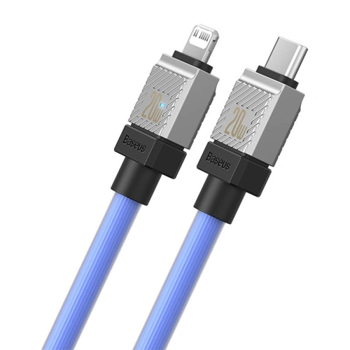 Kabel Baseus CoolPlay Series USB-C/Lightning 20W 1m (fioletowy)