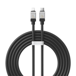Kabel Baseus CoolPlay Series USB-C/Lightning 20W 2m (schwarz)