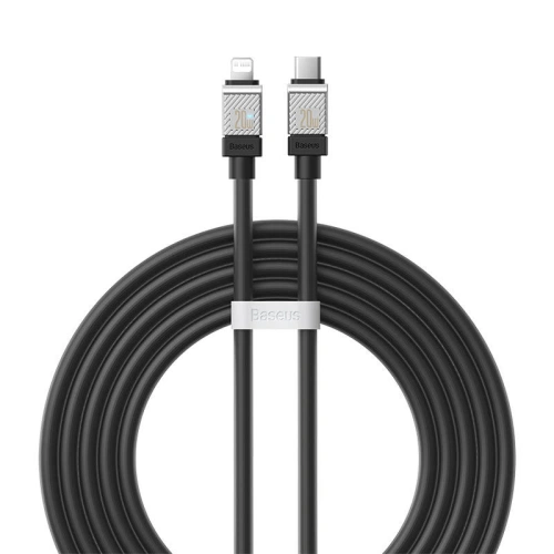Kabel Baseus CoolPlay Series USB-C/Lightning 20W 2m (czarny)