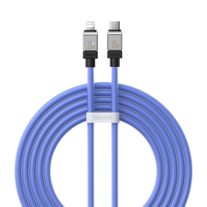 Kabel Baseus CoolPlay Series USB-C/Lightning 20W 2m (lila)