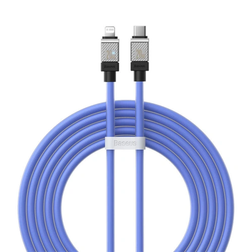 Kabel Baseus CoolPlay Series USB-C/Lightning 20W 2m (fioletowy)