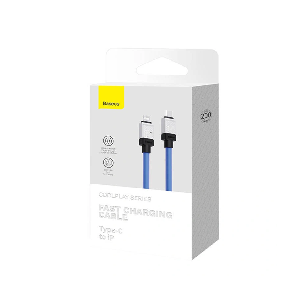 Hurtownia GSM - Kabel Baseus CoolPlay Series USB-C/Lightning 20W 2m (fioletowy) - BSU4266 - {ean13} - Hurt