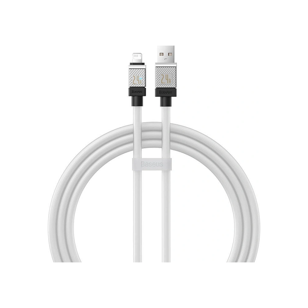 Hurtownia GSM - Kabel Baseus CoolPlay Series USB-A/Lightning 2.4A 1m (biały) - BSU4273 - {ean13} - Hurt