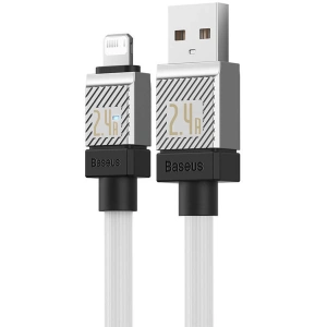 Kabel Baseus CoolPlay Series USB-A/Lightning 2.4A 1m (biały)