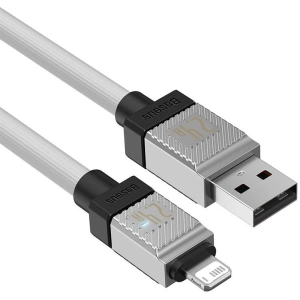 Kabel Baseus CoolPlay Series USB-A/Lightning 2.4A 1m (biały)