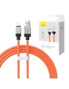 Cablul Baseus CoolPlay Series USB-A/Lightning 2.4A 1m (portocaliu)