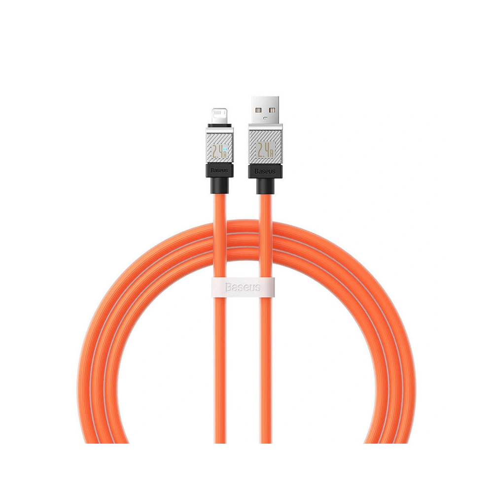 Hurtownia GSM - Cablul Baseus CoolPlay Series USB-A/Lightning 2.4A 1m (portocaliu) - BSU4275 - {ean13} - Hurt