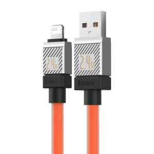 Kabel Baseus CoolPlay Series USB-A/Lightning 2.4A 1m (pomarańczowy)
