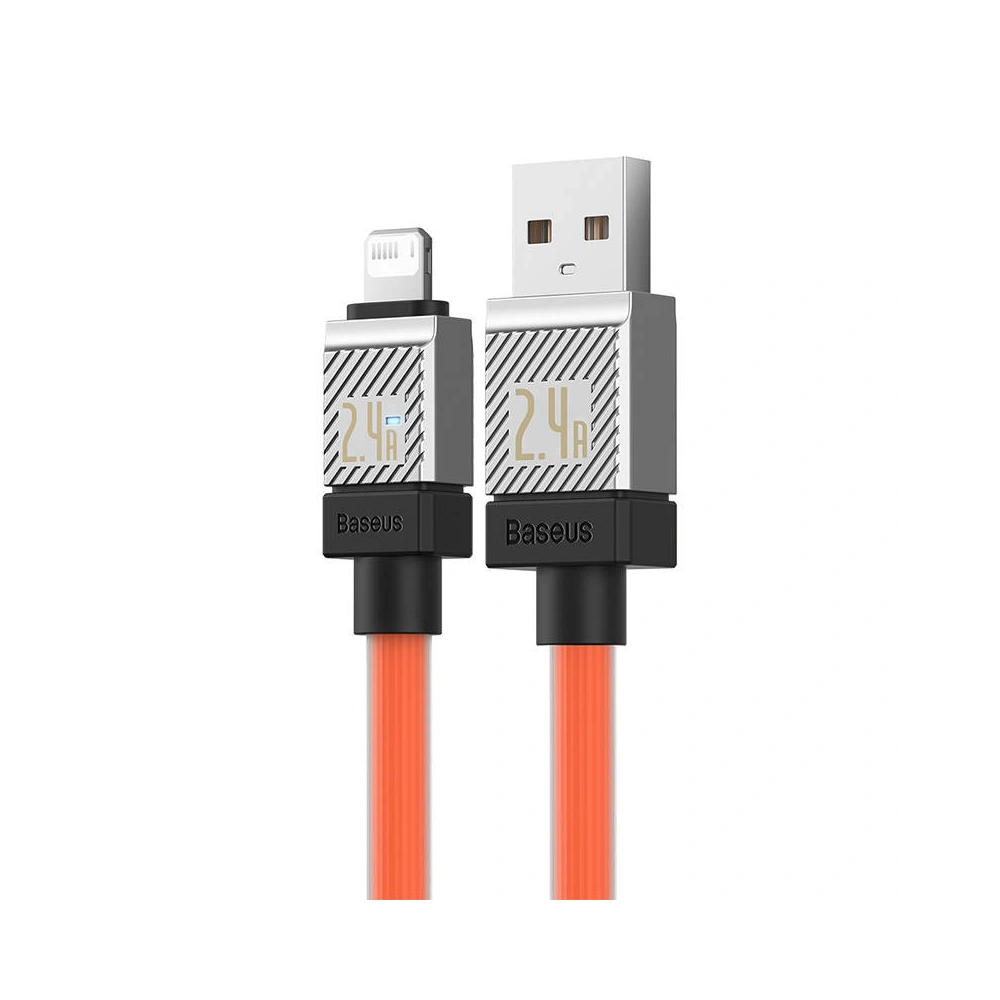 Hurtownia GSM - Cablul Baseus CoolPlay Series USB-A/Lightning 2.4A 1m (portocaliu) - BSU4275 - {ean13} - Hurt