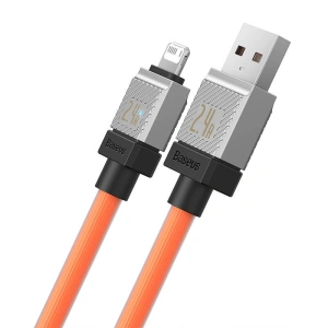 Kabel Baseus CoolPlay Series USB-A/Lightning 2.4A 1m (pomarańczowy)