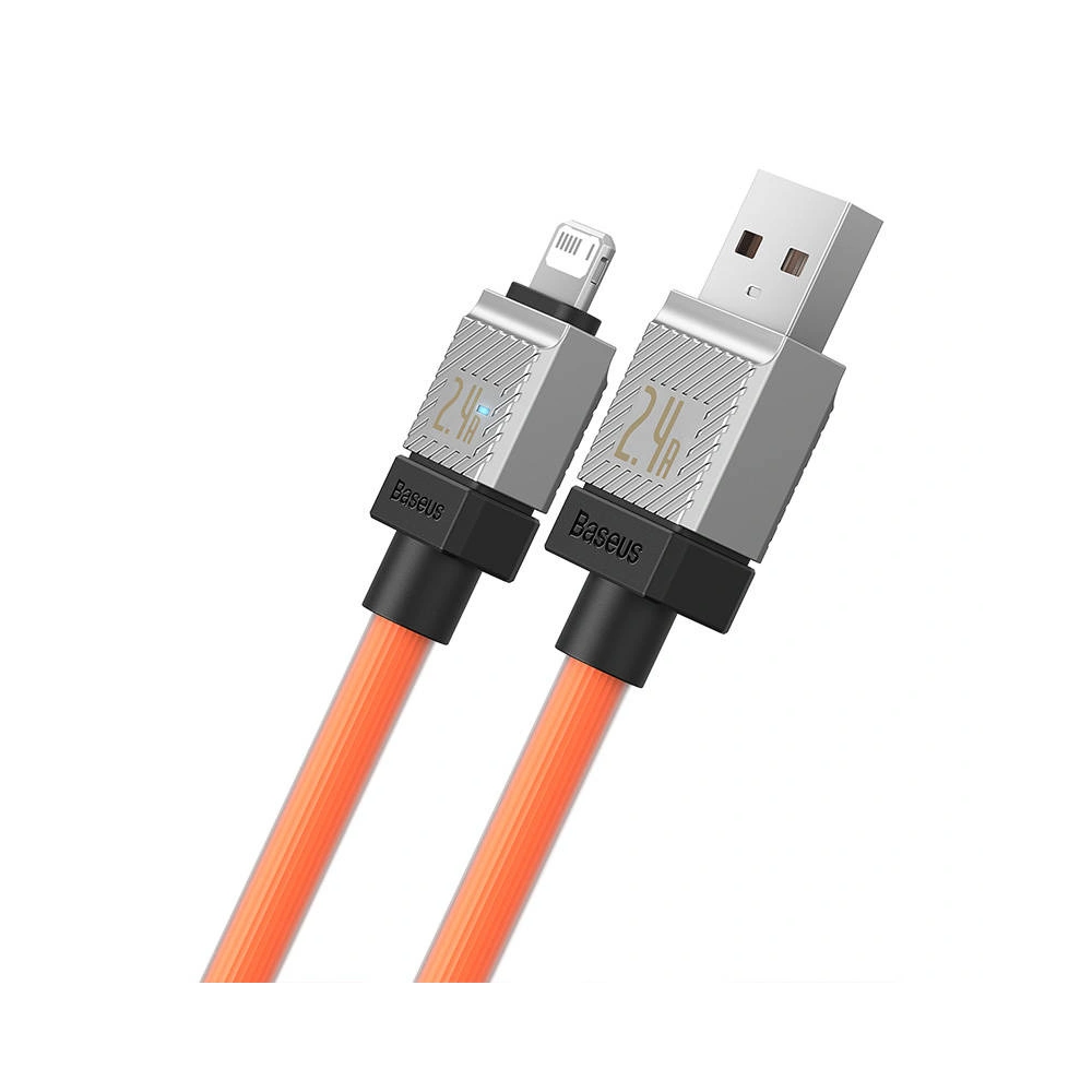 Hurtownia GSM - Cablul Baseus CoolPlay Series USB-A/Lightning 2.4A 1m (portocaliu) - BSU4275 - {ean13} - Hurt