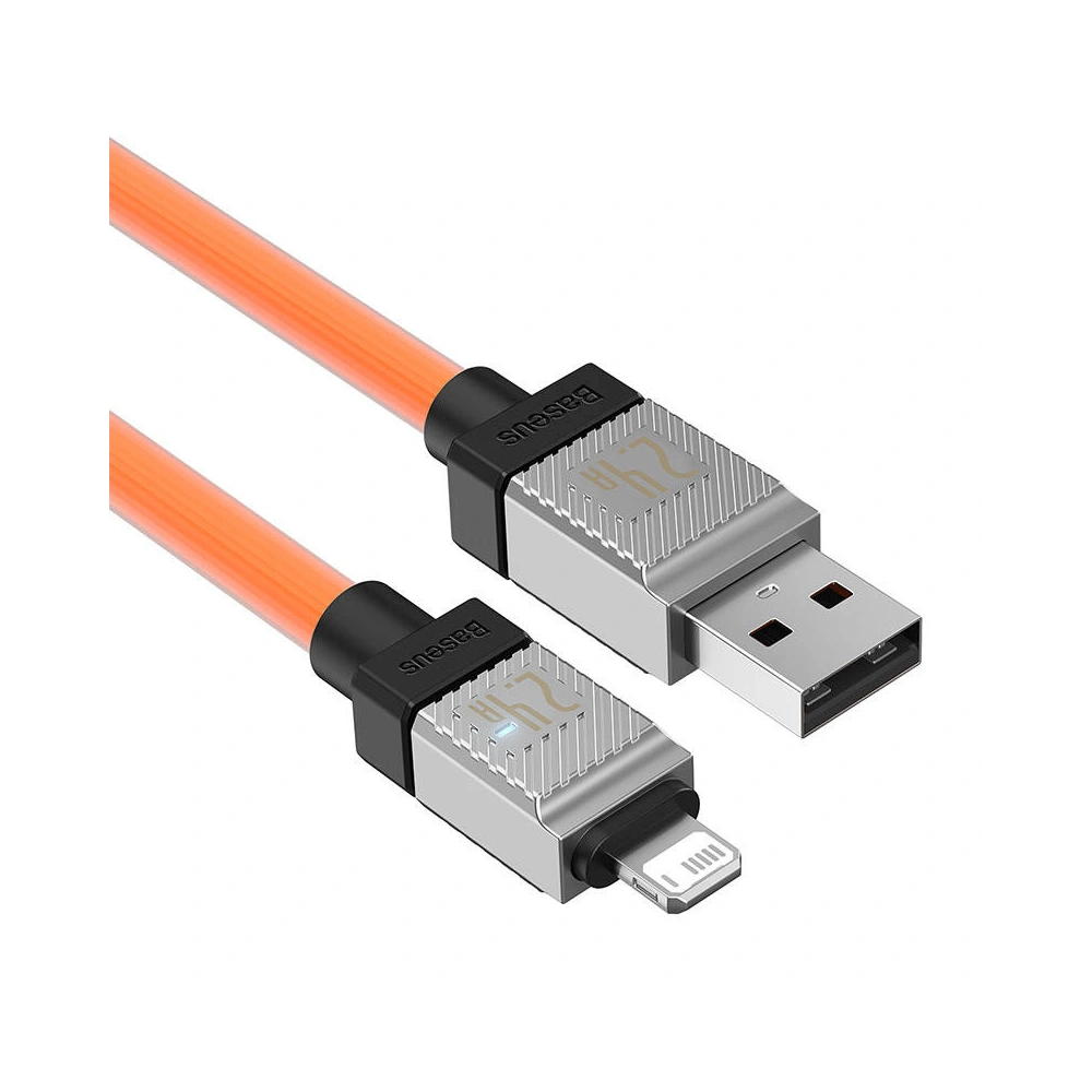 Hurtownia GSM - Cablul Baseus CoolPlay Series USB-A/Lightning 2.4A 1m (portocaliu) - BSU4275 - {ean13} - Hurt