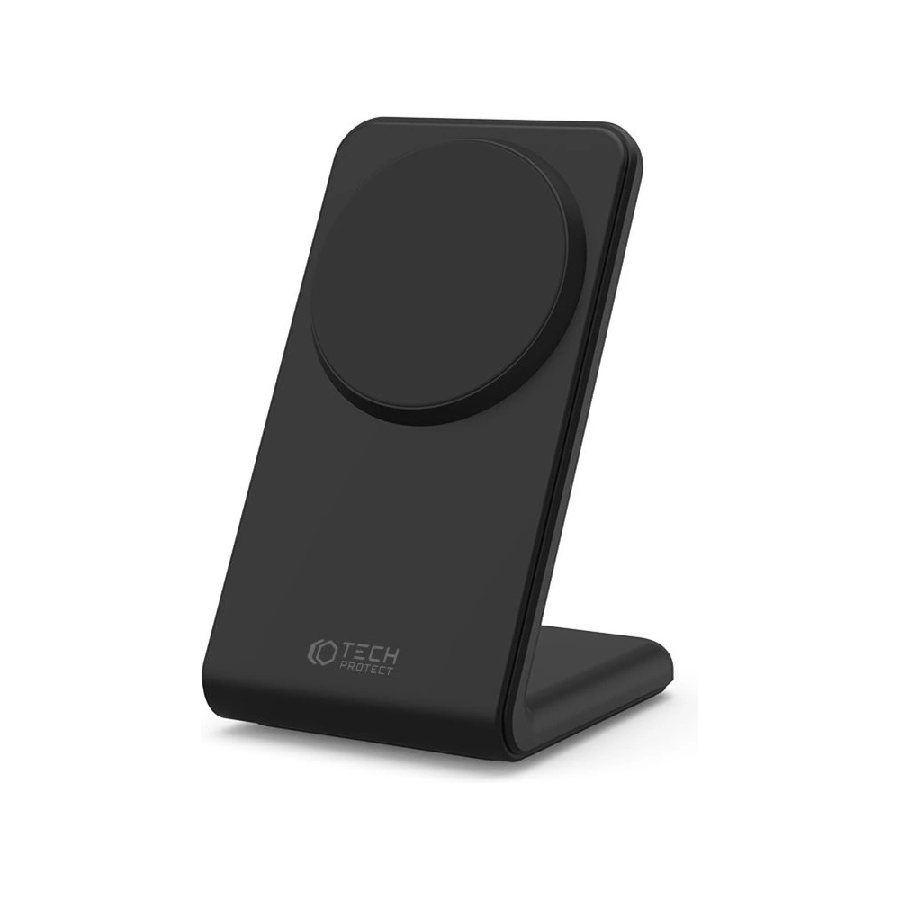 Hurtownia GSM - MagSafe vezeték nélküli töltő Tech-Protect Qi15W-A23 Magnetic Vezeték nélküli Töltő Fekete - THP2024 - {ean13} - Hurt