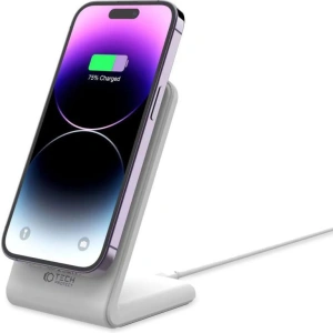Hurtownia GSM - MagSafe vezeték nélküli töltő Tech-Protect Qi15W-A23 Magnetic vezeték nélküli töltő fehér - THP2025 - {ean13} - Hurt