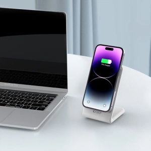 Hurtownia GSM - MagSafe vezeték nélküli töltő Tech-Protect Qi15W-A23 Magnetic vezeték nélküli töltő fehér - THP2025 - {ean13} - Hurt