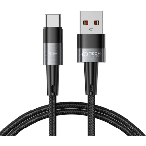 Hurtownia GSM - Kabel Tech-Protect Ultraboost USB-A/USB-C 66W 6A 100cm Grey - THP2026 - {ean13} - Hurt